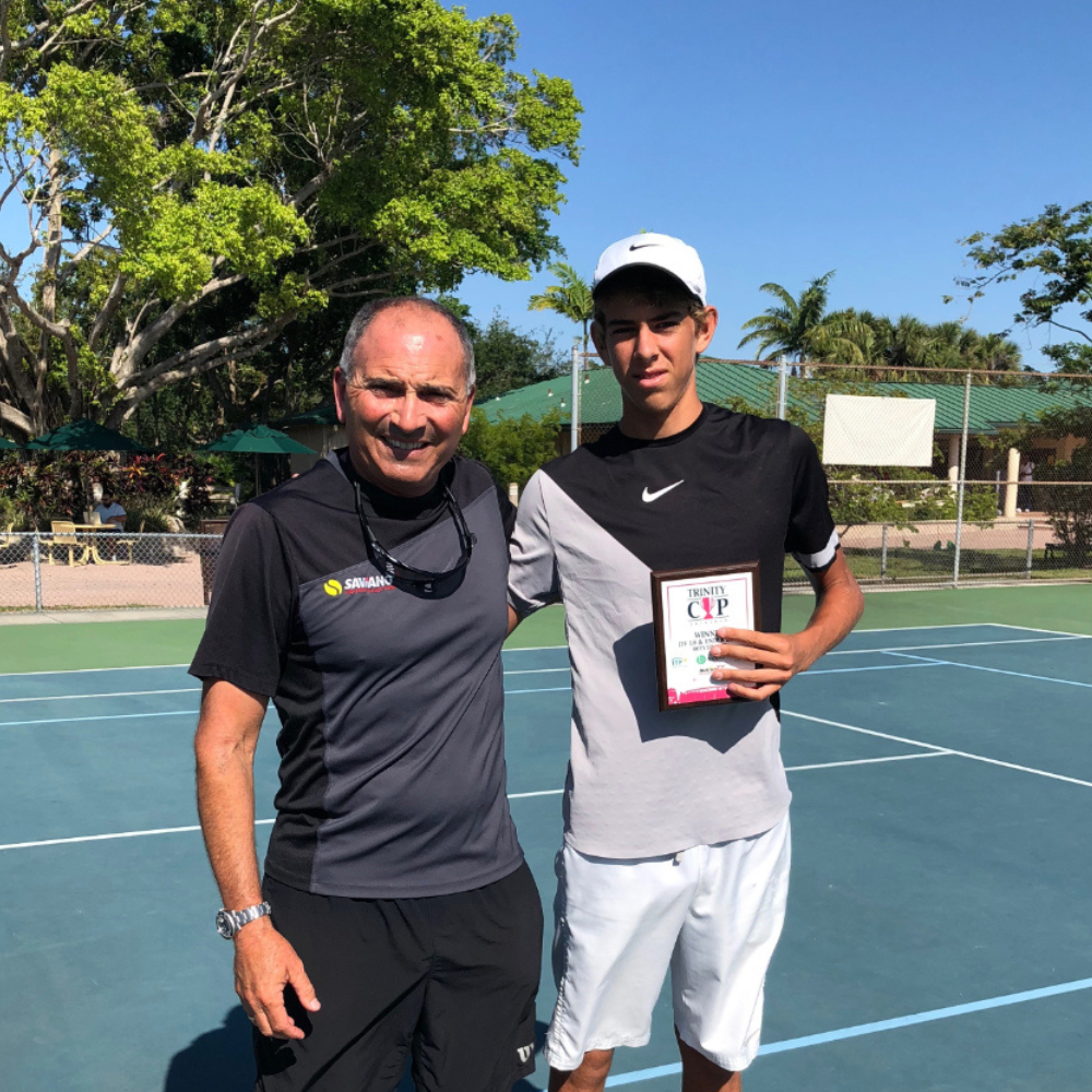 E1 Felix vs Shola, LTA High Performance tennis coach